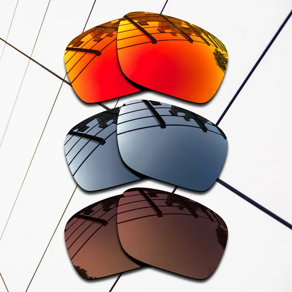 Fire-BlackIR-Brown E.O.S поляризованные Сменные линзы для солнцезащитных очков Oakley Holbrook XL OO9417-различные цвета - Цвет линз: Fire-BlackIR-Brown