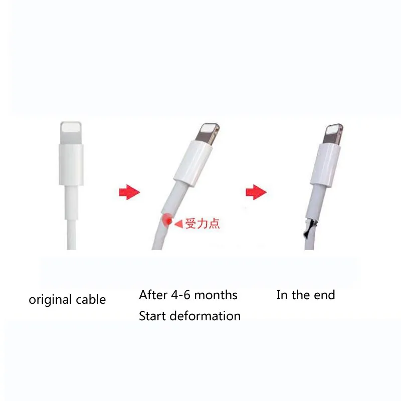 10 шт./лот USB кабель для передачи данных защита наушников яркие наушники чехол для Apple iPhone 4 5 5S 6 6s Plus для samsung htc