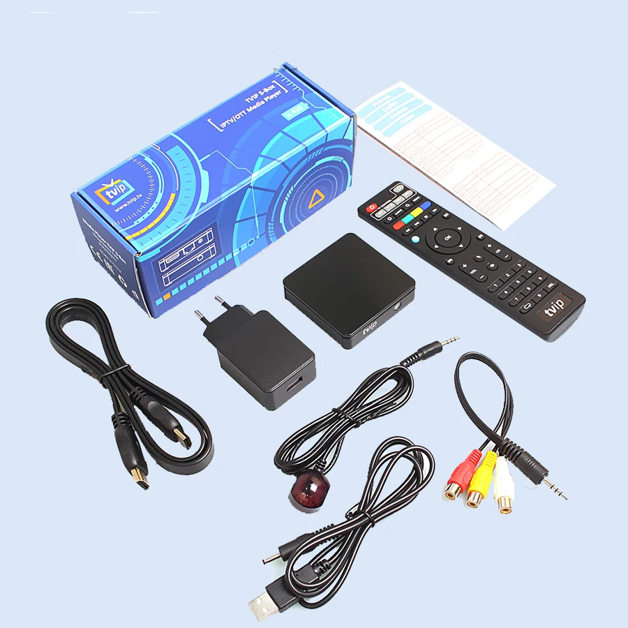 5 шт. TVIP 415 Двойной Wi-Fi Box Amlogic Quad Core Android 4 Linux OS tvip415 Smart TV Поддержка H.265 airplay DLNA |