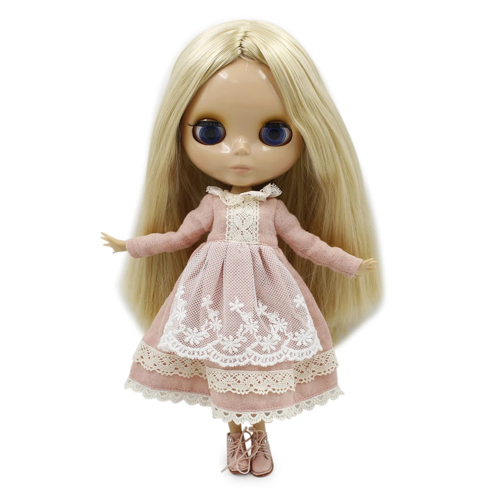 Ледяной DBS Blyth кукла блонд прямые волосы загар кожи тела 30 см 1/6 bjd игрушка | Игрушки