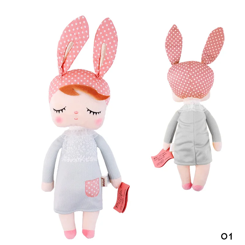 30 см Новинка Metoo Мультяшные чучела животные Анжела плюшевые игрушки спящие куклы