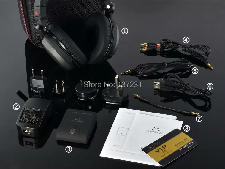 Беспроводная гарнитура SoundMAGIC WP10 беспроводная Проводная с двойным режимом 2 4G