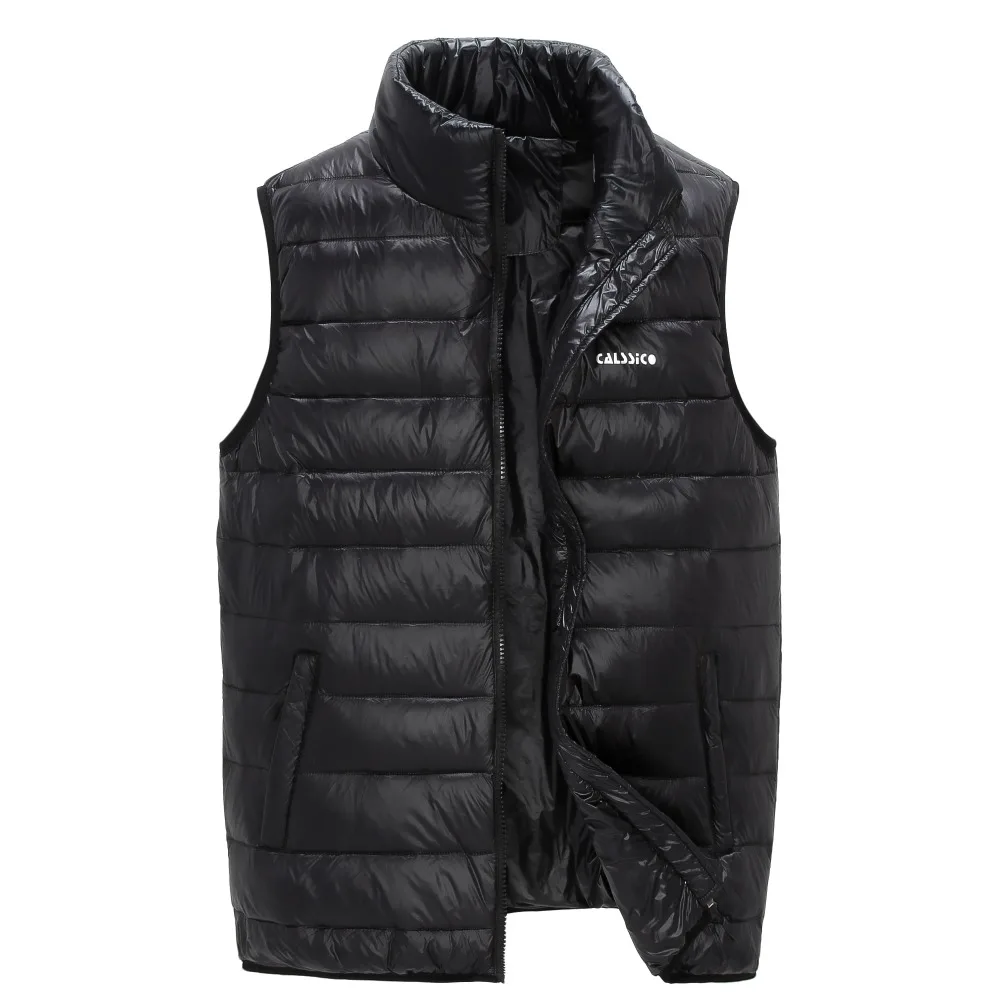 Hot sale men's vests windproof and thermal down vest high quality | Мужская одежда