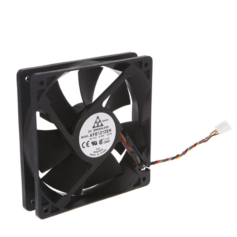 

2020 New 120x120x25mm Brushless DC12V 0.80A 7-Blade Cooling Fan 12025 For Delta AFB1212SH