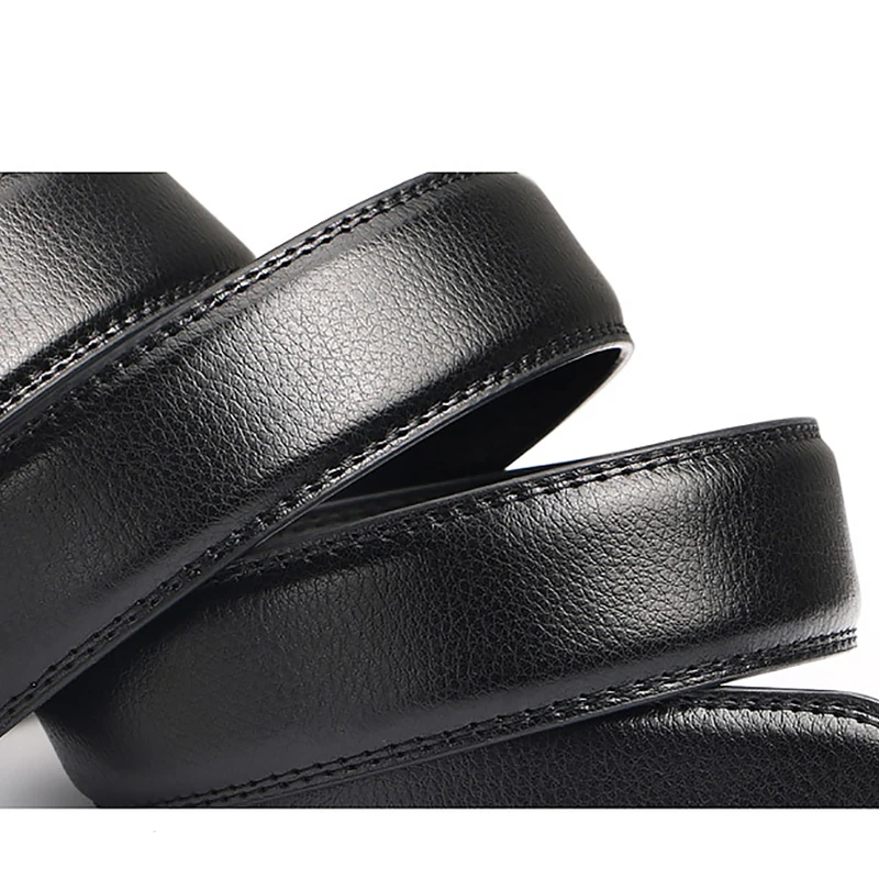 Мужской ремень из натуральной кожи с автоматической пряжкой мужские ремни