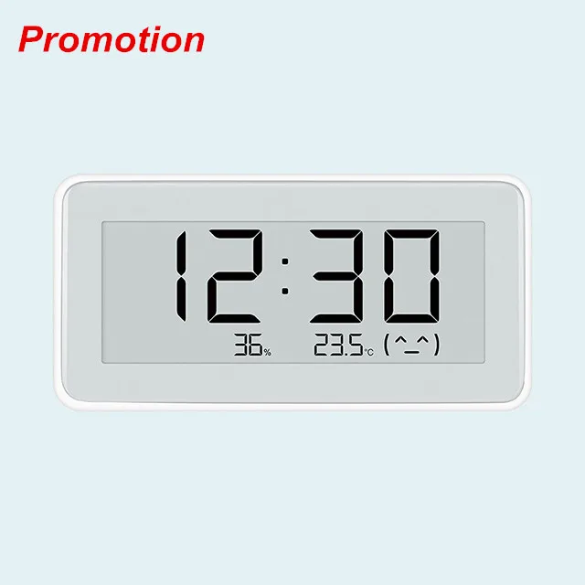 Promotion-white Xiaomi Mijia BT4.0 беспроводной умный электрический цифровой домашний и наружный гигрометр, термометр, ЖК-измерительные приборы для измерения температуры - Цвет: Promotion-white