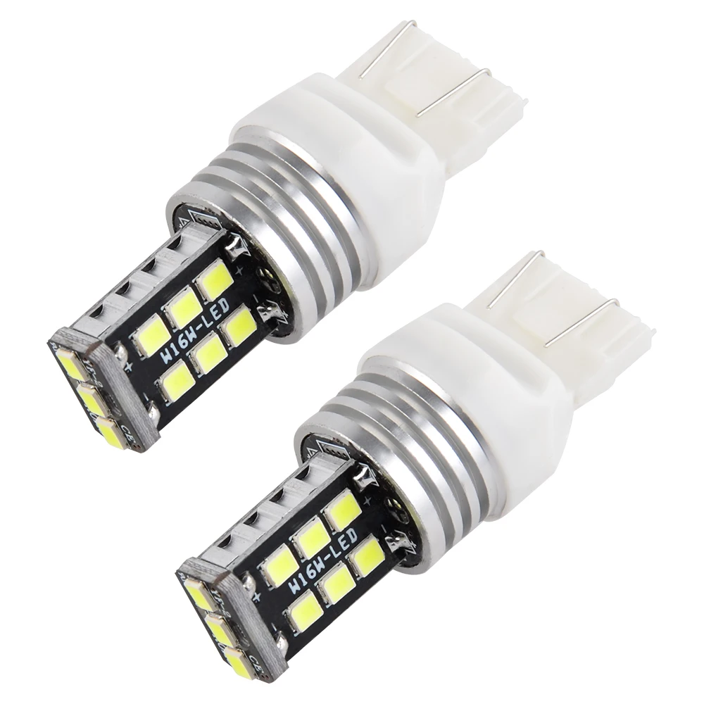 Nicecnc 2 шт. T20 7443 7440 автомобилей Canbus Ошибок LED Резервное копирование свет автомобиля