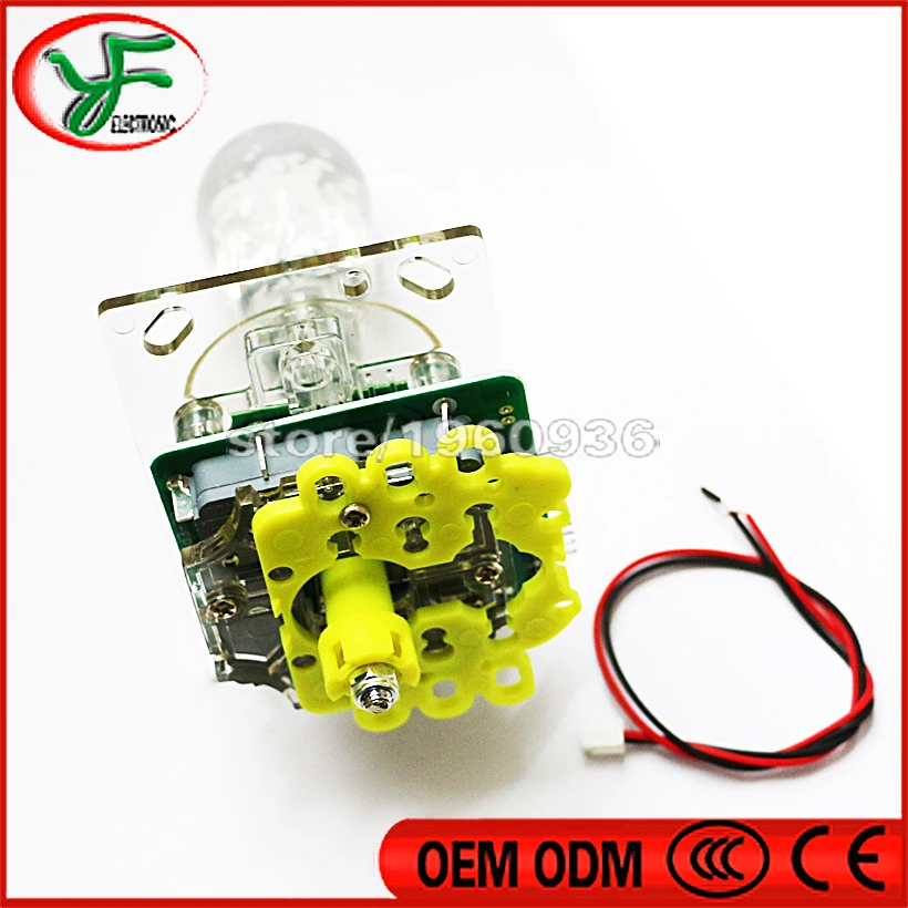 Яркий светодиодный джойстик для крана 12 В 10 шт.|illuminated joystick|joystick for arcade machinejoystick led |