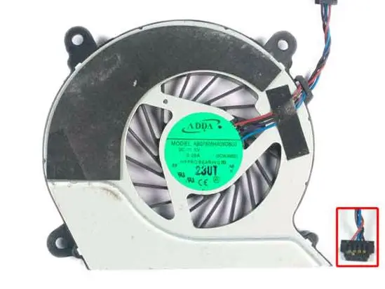 

ADDA AB07805HX09DB00 DC 5V 0.28A 4 wire 4-pin Server Laptop Cooling Fan