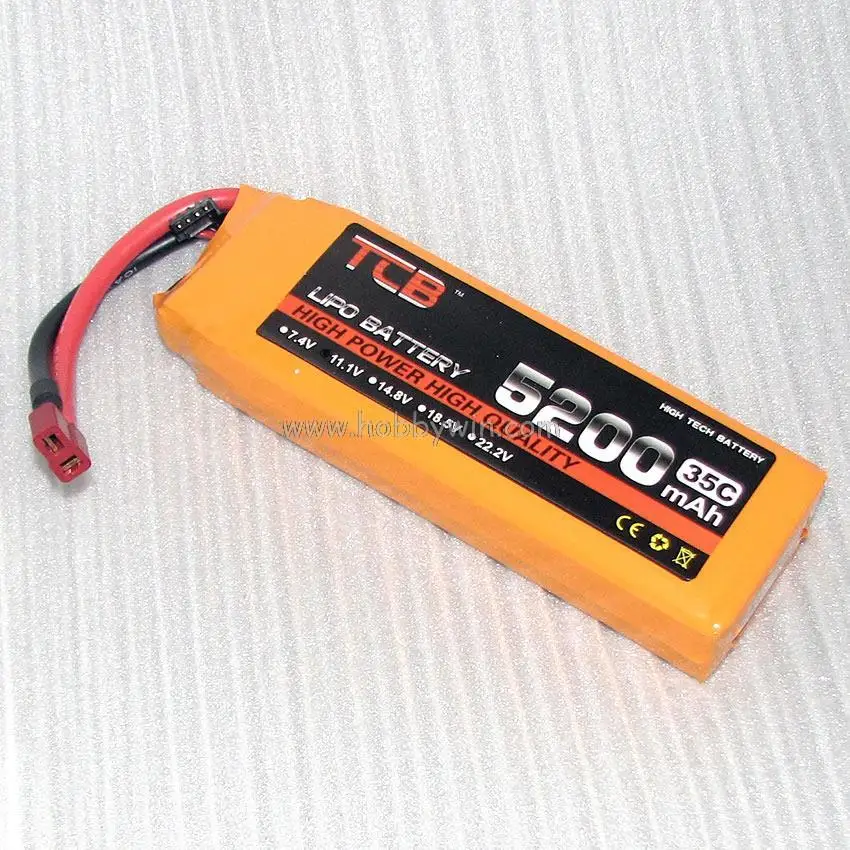 11 1 V 3S 5200mAh 35C LiPo батарея T plug RC модель Lipolymer power pack|lipo battery|battery rclipo battery rc |