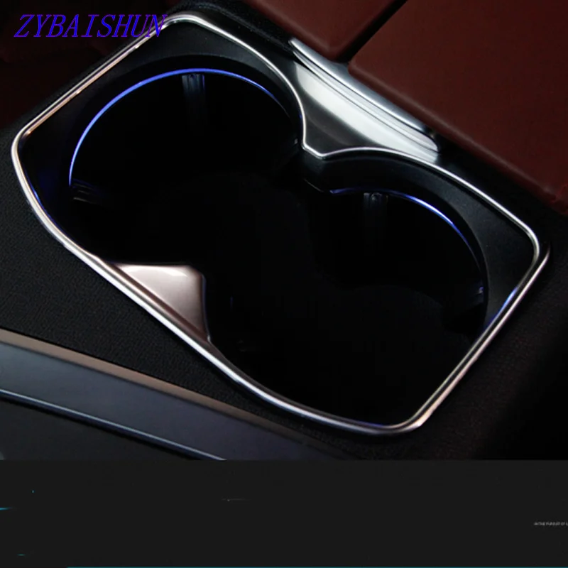 ZYBAISHUN подстаканник накладка рамка для Peugeot 3008 GT 5008 2017 центральная консоль