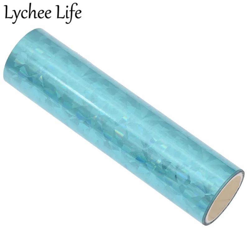Lychee Life DIY Горячее тиснение фольгой бумага 5 м алюминиевая Лазерная Фольга бумага красочная фото деревянная визитная карточка рубашки украшения ткань