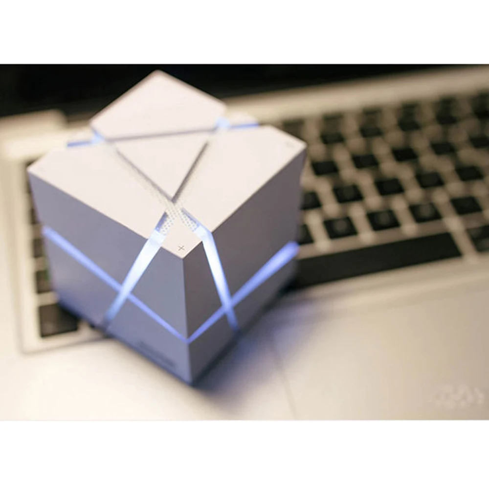 Мини уникальный дизайн 3X3 кубическая форма RGB цвет Bluetooth динамик Портативный