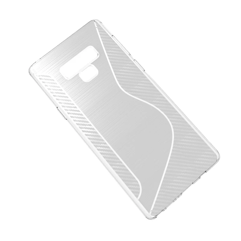 10pcs/lot.black shockproof Anti-skid S Line TPU Gel Skin Case Cover For Samsung galaxy note 9 |