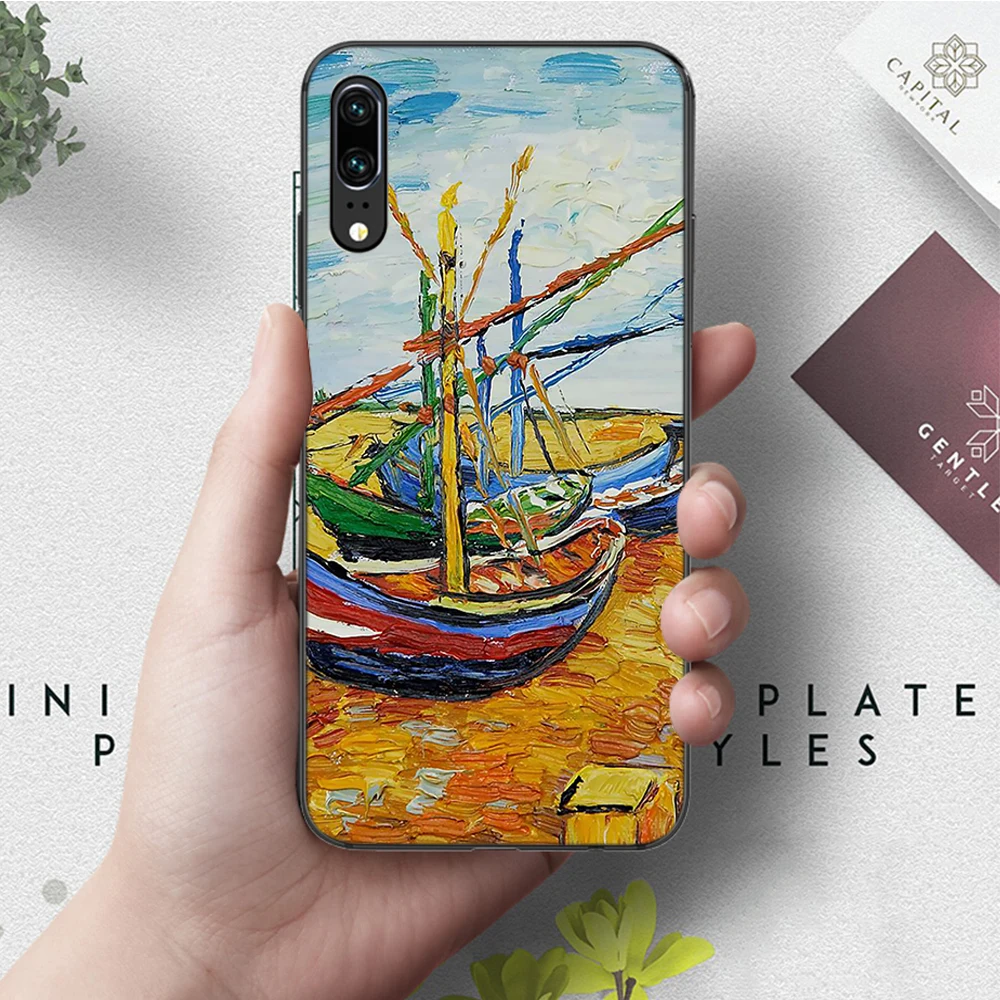 10 Силиконовый чехол Ван Гога для huawei P8 Lite P9 Mimi P10 P20 Pro P Smart Z P30 - Цвет: 10