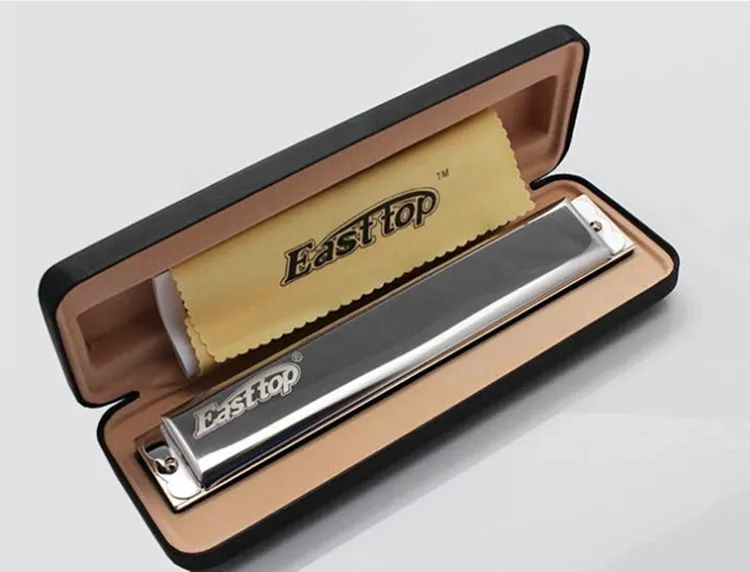 Easttop 24 Отверстия Гармоника тремоло 1 шт. ключ A # B C D E F G на выбор профессиональная