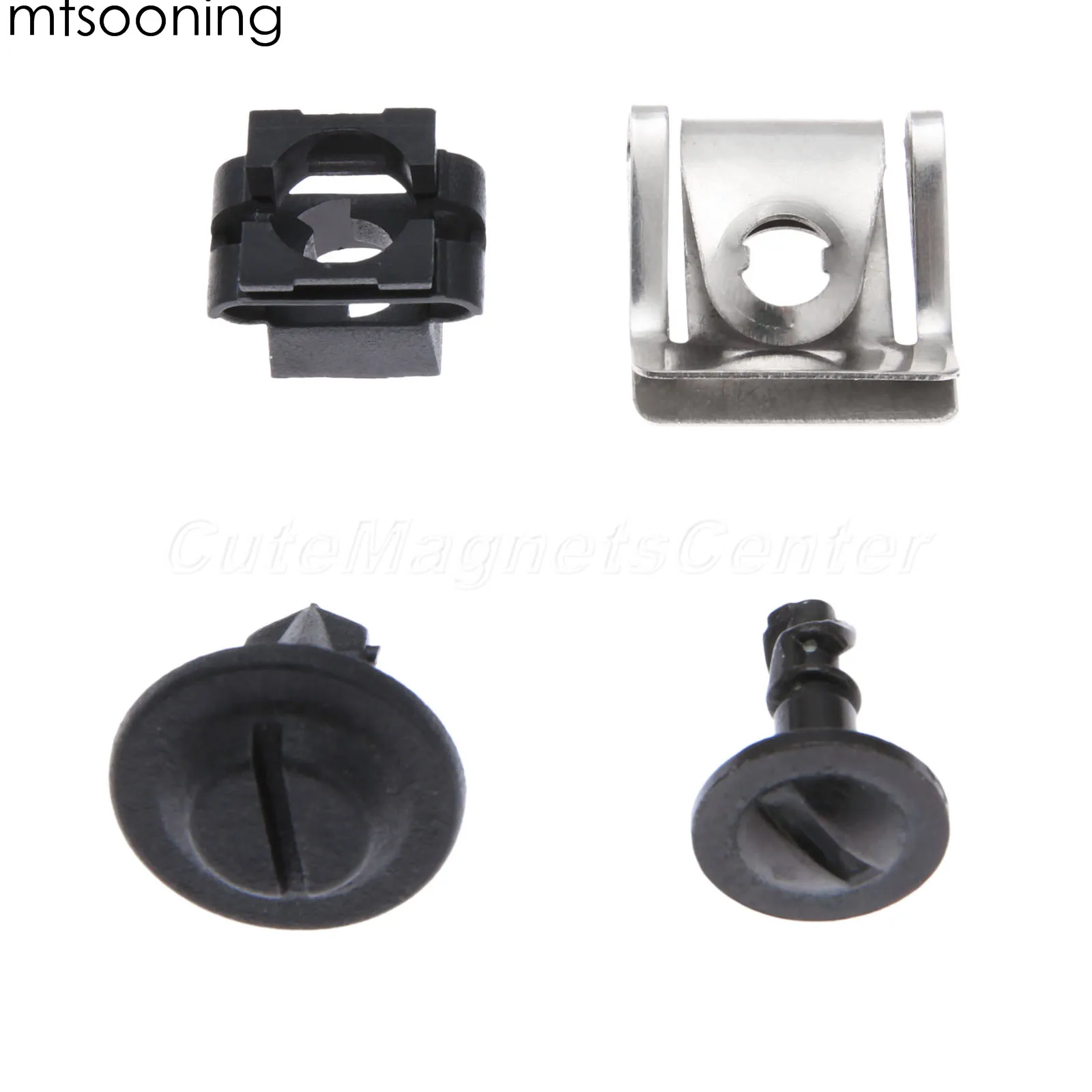 Mtsooning 10 set крышка двигателя автомобиля поддона картера клип винты 8D0805121 для Audi A4 B6 A5 A6 A7 VW Passat B5 Skoda Superb я