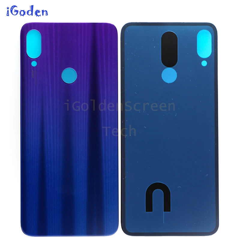 Задний корпус для Xiaomi redmi note 7 Note7, стеклянная задняя крышка, запасная часть для мобильного телефона redmi note 7
