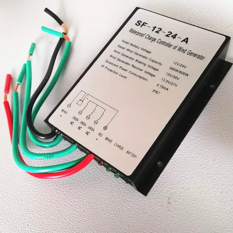 12/24v 600w 30a ветряной генератор зарядки для адаптера переменного тока контроллер инструменты-регуляторы для солнечного уличного освещения/солнечные лампы внутреннего двора
