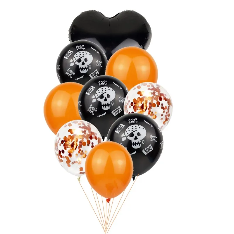 

8-Season Happy Halloween Party Decorations Scary Pumpkin Ghosts Balloons Table Cloth Spider Mesh For 2019 Merry Christmas Decor