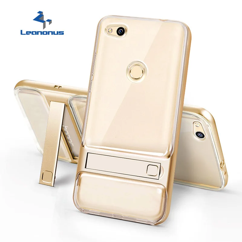 Чехол LEANONUS Huawei P8 Lite 2017 Mate 9 GR5 Honor 8 V8 6X Note Гибридный кронштейн держатель задняя