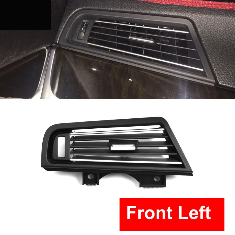 RHD Front Row Wind Left/Center/Right/Rear Air Conditioning Vent Grill Outlet Panel With Chrome Plate For BMW 5 Series F10 F18 | Автомобили