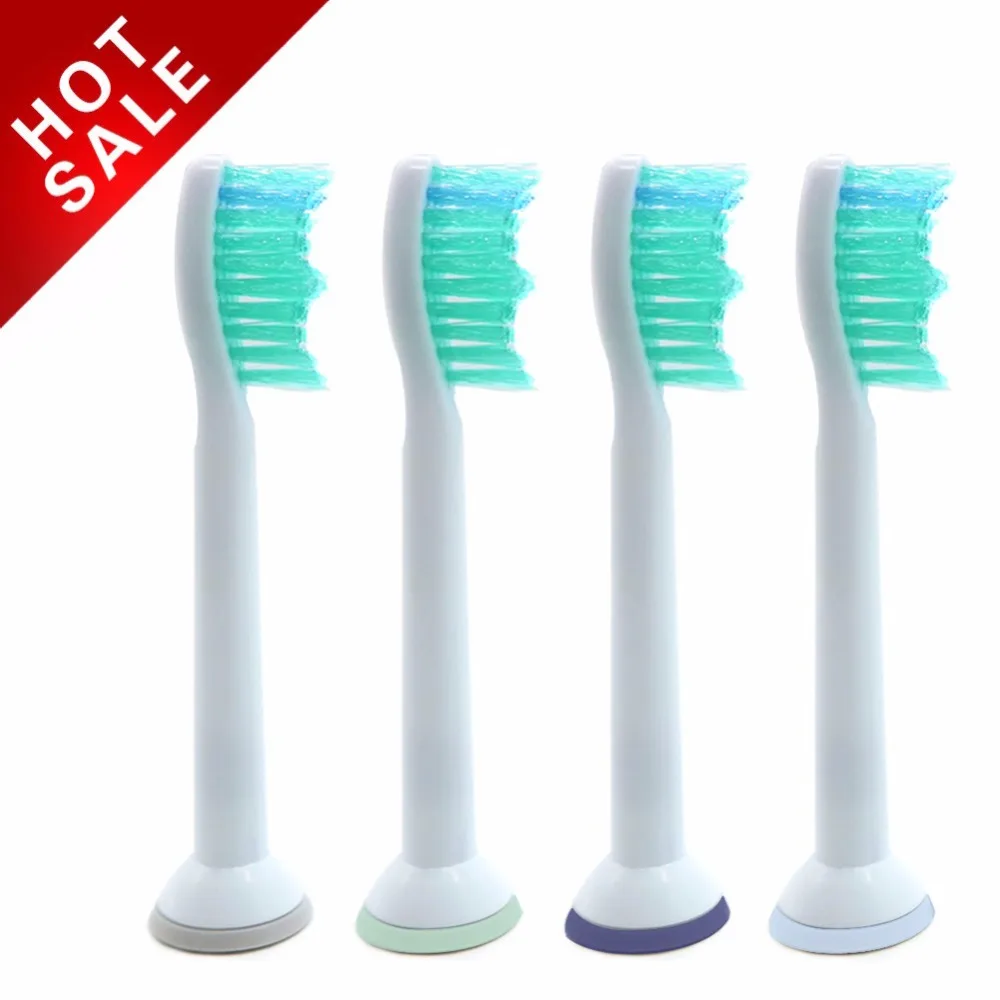 24 шт./лот Замена Головки для зубных щёток Philips Sonicare ProResults HX6100 HX6150 HX6411 HX6431 HX6500 HX6511