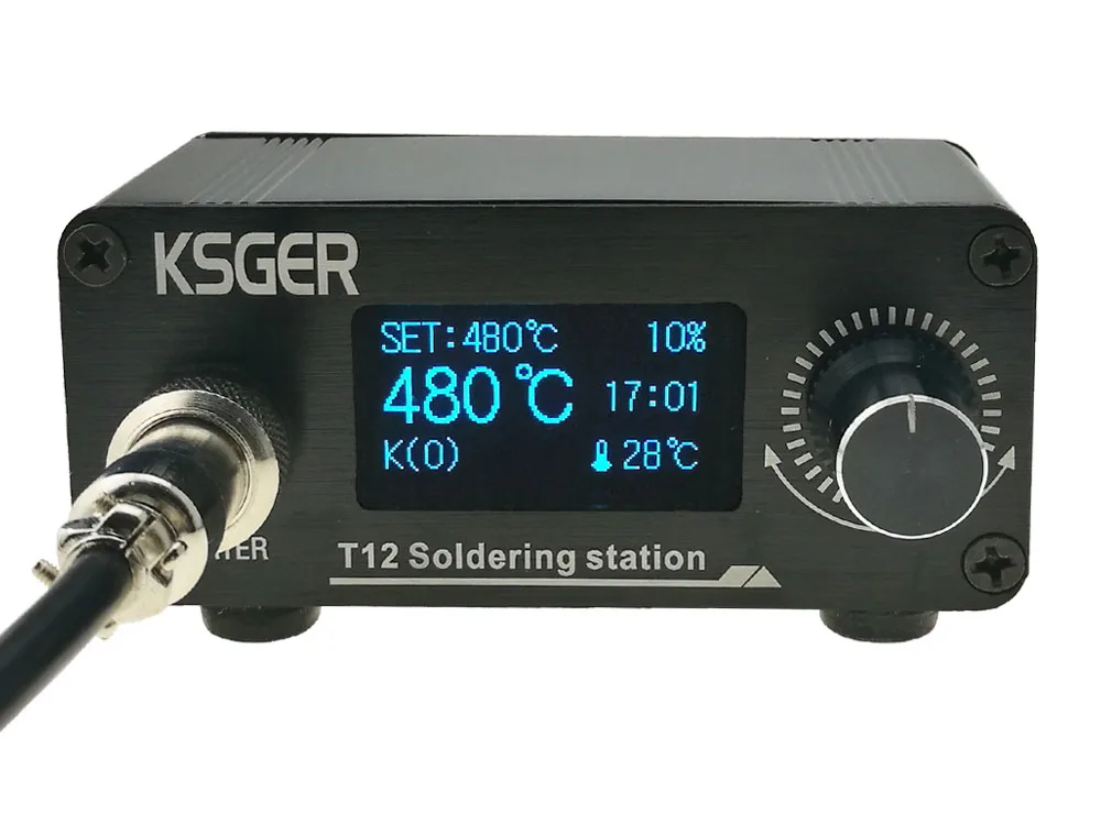 KSGER T12 OLED паяльник STM32 V2.01 DIY наборы FX9501 электрические инструменты контроллер температуры Stings сварочные наконечники мини