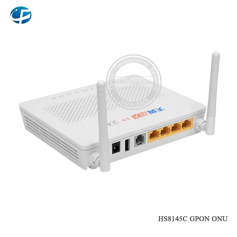 Используется высокое качество HS8145C GPON EPON с оптическим сетевым блоком и оптическим сетевым окончанием FTTH 1GE+ 3FE+ 1TEL+ wifi HGU модем-маршрутизатор, английская версия