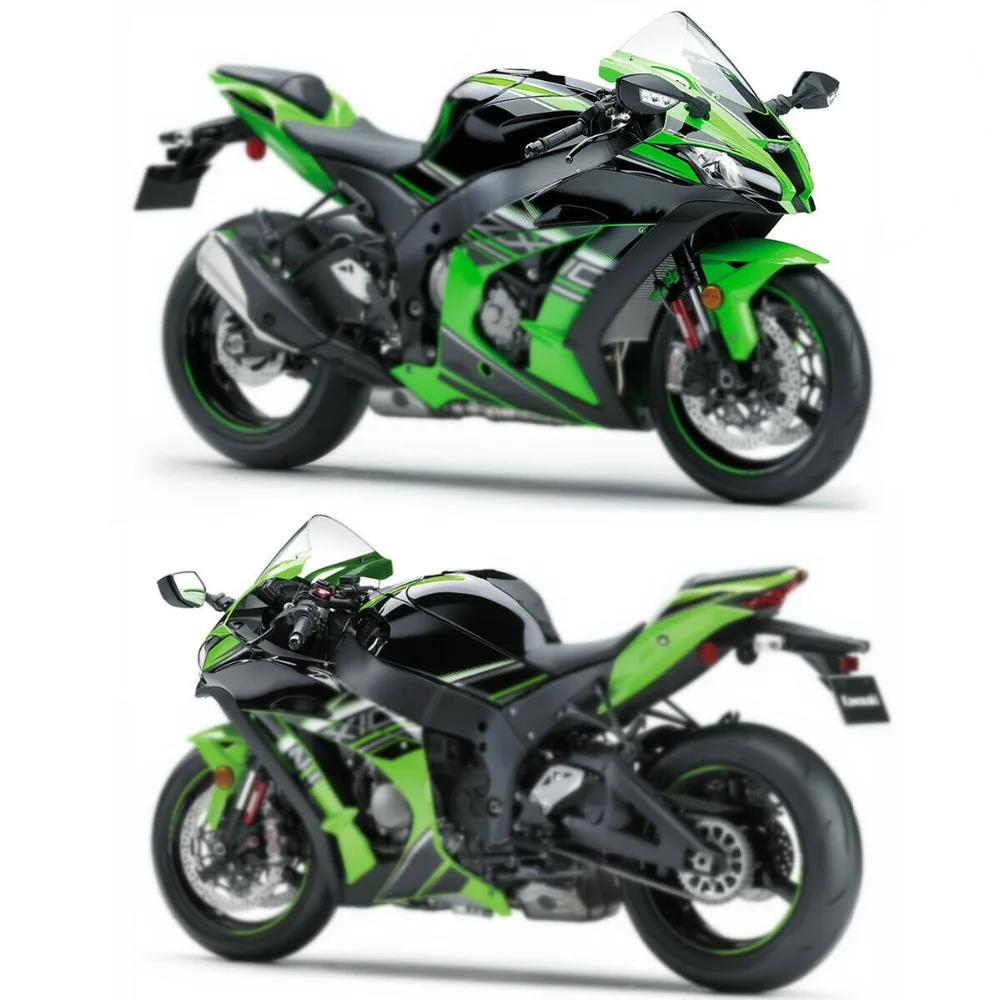 Пара светодиодных зеркал заднего вида для мотоциклов из АБС поворотный сигнал