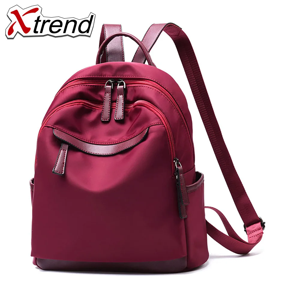 Xtrend Ткань Оксфорд Для женщин рюкзак школа моды студент ноутбук женский сумка