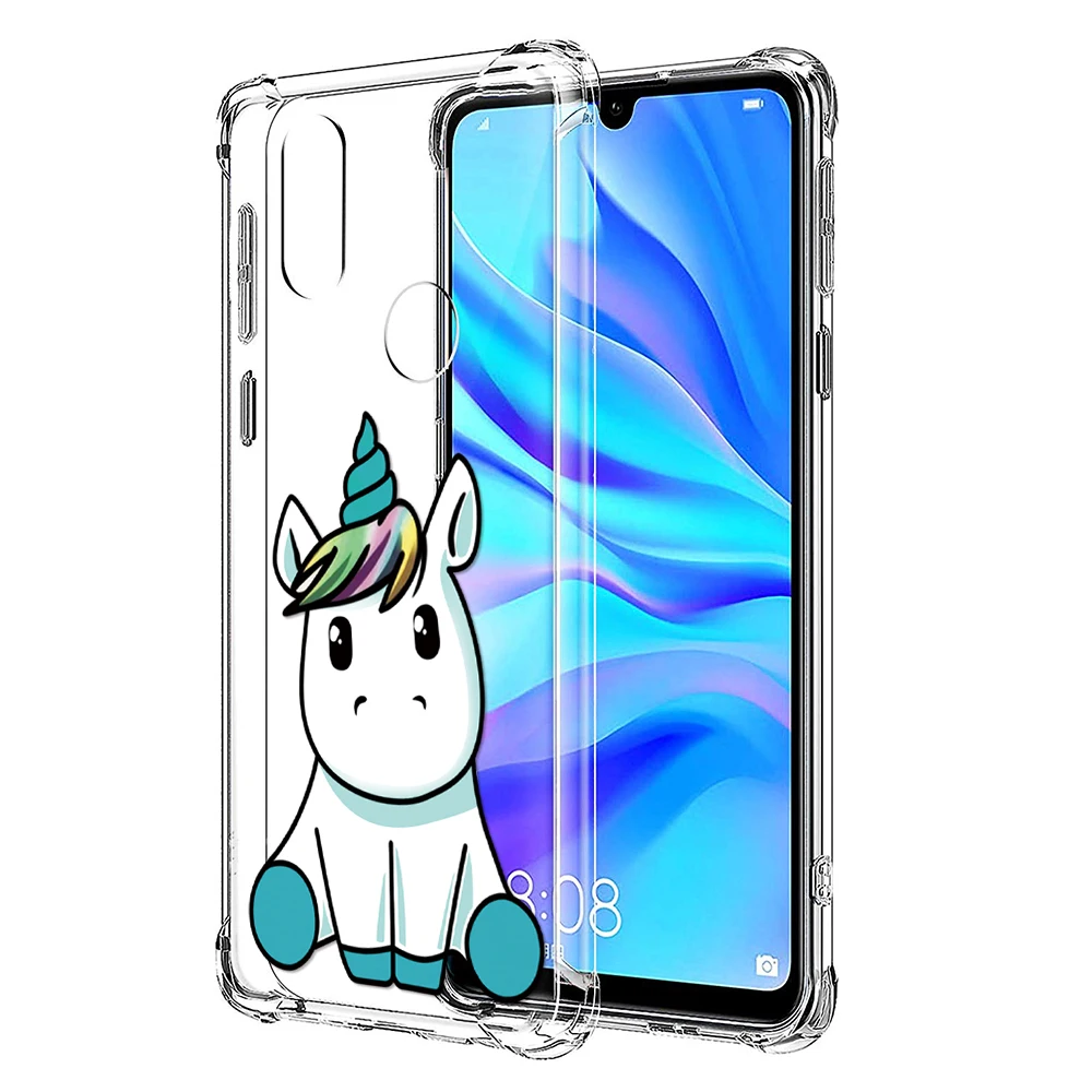 ТПУ подушка безопасности для Животные для huawei P20 P30 P9 P10 плюс Коврики 20 9 10 Lite Pro Чехол для Honor 8X9 10 Y9 P Smart Nova 3 3i 4 Чехол