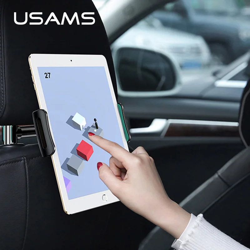 USAMS Универсальный Автомобильный держатель для мобильного телефона спинки
