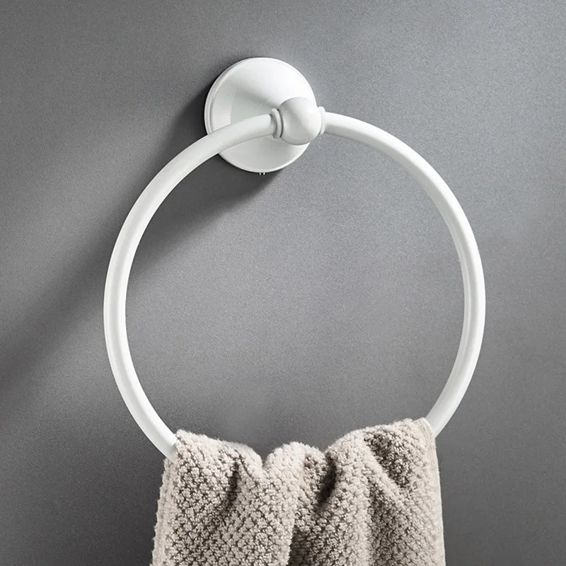 white bathroom hardware accessories set brass shower soap dish hair dry holder towel rail bar robe hook toilet brush roll holder free global shipping
