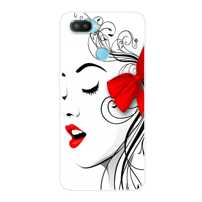 For OPPO Realme 2 Pro Case Silicone Back Cover Phone Realme2 RMX1807 Painting Protective |
