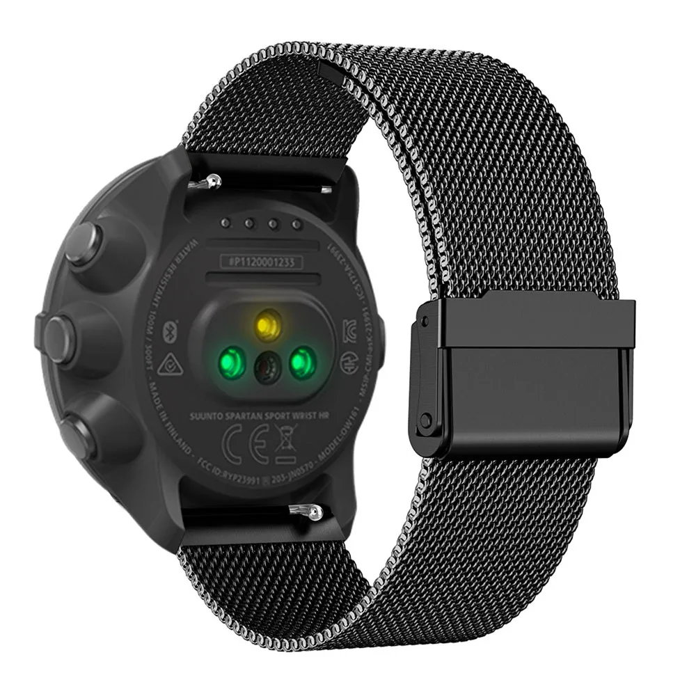 Высококачественный ремешок из нержавеющей стали для Suunto Spartan Sport для Suunto Spartan модный быстросъемный ремешок с пряжкой универсальный браслет