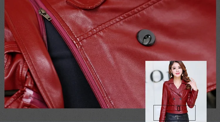 

Leather Jacket 2020 Fashion High Quality Imitation Sheepskin Leather Coat For Women New Style Leather Jacket With Fur WLL0316