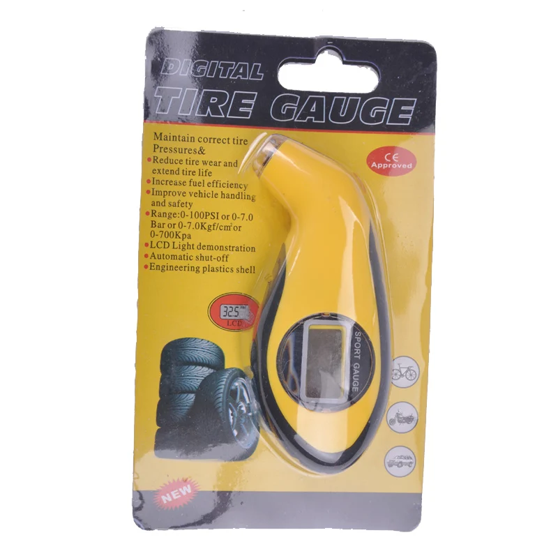Цифровые Манометры Для шин портативные манометры для желтого цвета|pressure gauge|gauge
