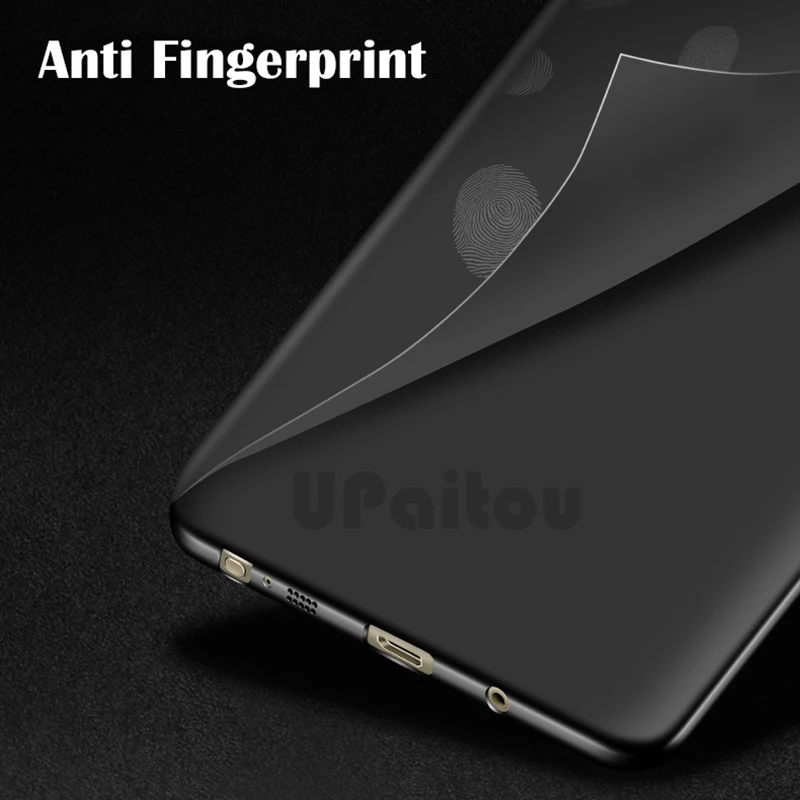 UPaitou для samsung Galaxy Note 9 8 5 матовый ТПУ чехол Мягкая силиконовая задняя крышка N920 N950