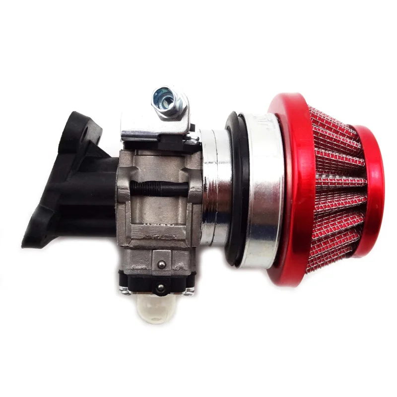 XLJOY гоночный карбюратор комплект Carb воздушный фильтр стек для 47cc 49cc мини ATV грязи