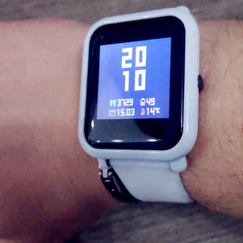 20 мм Мягкие силиконовые полосы для Xiaomi Huami Amazfit Bip маленький ремешок наручных