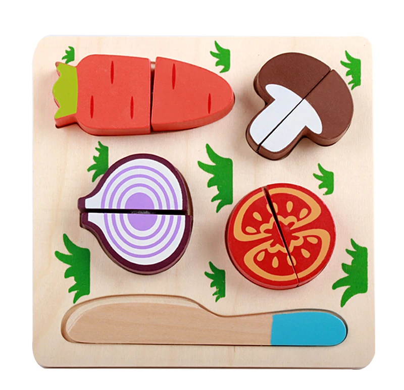 Деревянная игрушка mylb для кухни фрукты овощи десерт Детская кухня приготовления