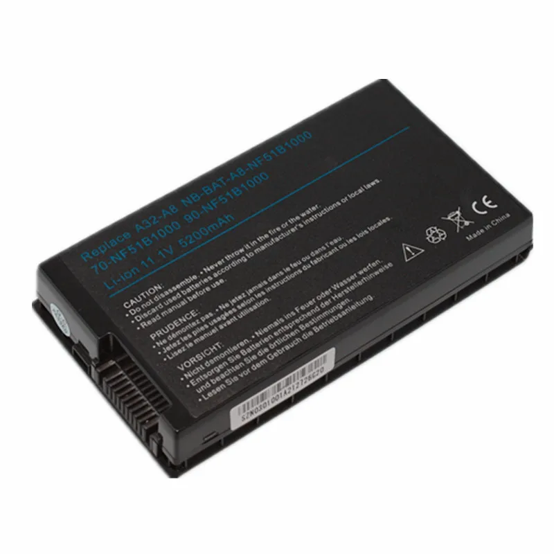 Аккумулятор для ноутбука ASUS A32-A8 A72DY A8Z F8 F8S F8Sa Z99J A8E A8F F8V A8H X80 A8Jr X80H X80L X80N X81 |