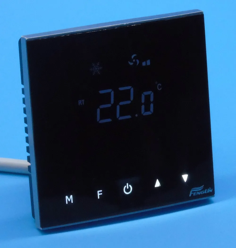 

Infrared remote Touch cooling heating Thermostat with Fan Coil