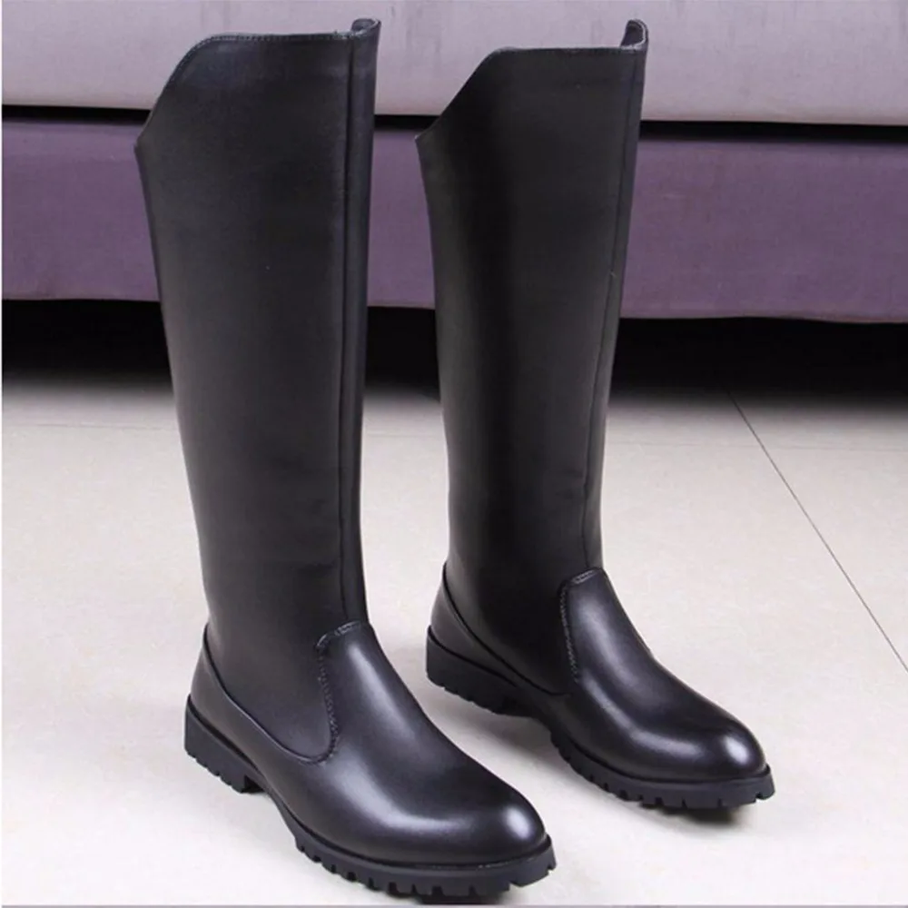 Мужские вечерние ботинки в стиле барокко британские высокие для верховой езды