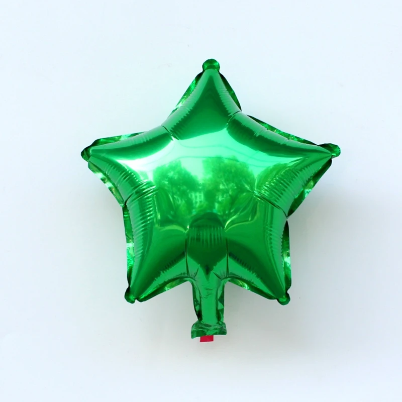Горячая Распродажа 5 дюймов Рождественский Гелиевый шар звезда свадьба большие