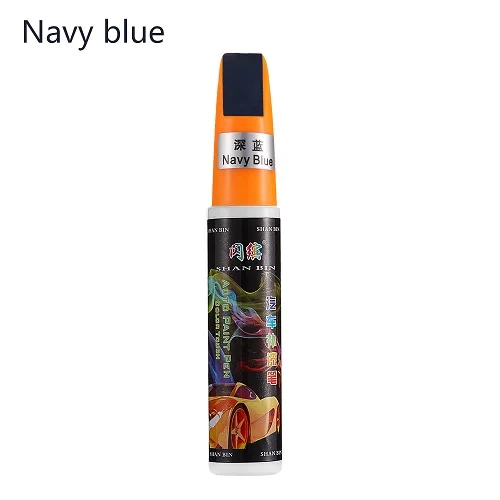 navy blue Практичный автомобильный чехол с защитой от царапин, прозрачный инструмент для удаления краски, два режима, водонепроницаемый аппликатор - Цвет: navy blue