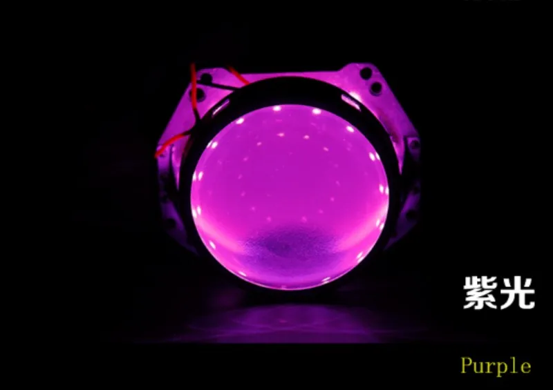 SANVI проектор Led Devil Eye Demon Eye для HID объектив проектора Koito Hella красный синий белый желтый зеленый