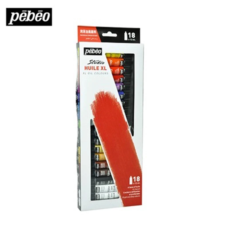 

Pebeo XL масляные краски 18 цветов 12 мл материалы для рисования подходит для начинающих студентов масляная живопись