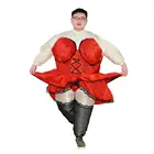 Надувной костюм Танцовщицы, костюм на Хэллоуин для мужчин, сексуальный, танцующая девушка, косплей, надувной костюм для вечевечерние, фестиваля, маскарадный реквизит